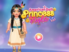 খেলা American Doll In Princess Style