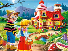 খেলা Jigsaw Puzzle: Gingerbread House