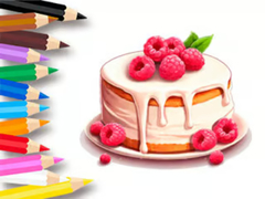 খেলা Coloring Book: Berry Cake