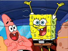 খেলা Jigsaw Puzzle: SpongeBob SquarePants Sweet Family