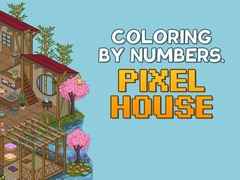 খেলা Coloring by Numbers: Pixel House