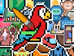 খেলা The Frame: Pixel Art