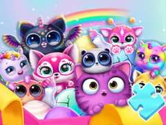 খেলা Jigsaw Puzzle: Fluvsies Party