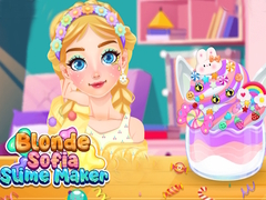 খেলা Blonde Sofia Slime Maker