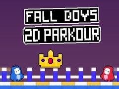 খেলা Fall Boys 2D Parkour