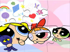খেলা Jigsaw Puzzle: Powerpuff Girls Sweet Dream