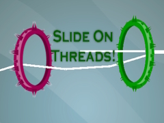 খেলা Slide On Threads!