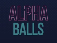 খেলা Alpha Balls