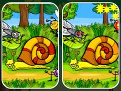 খেলা Insects Photo Differences