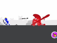খেলা Red And Blue - Stickman Spy Puzzles 