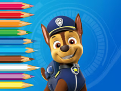 খেলা Coloring Book: Paw Patrol Chase