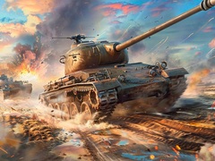 খেলা Battle Tanks Firestorm