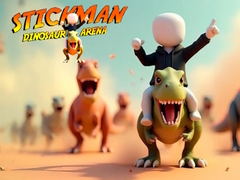 খেলা Stickman Dinosaur arena