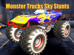 খেলা Monster Trucks Sky Stunts