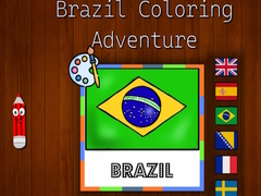 খেলা Brazil Coloring Adventure