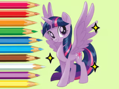 খেলা Coloring Book: Twilight Sparkle