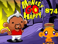 খেলা Monkey Go Happy Stage 874
