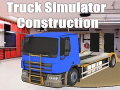 খেলা Truck Simulator Construction