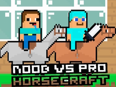 খেলা Noob vs Pro HorseCraft