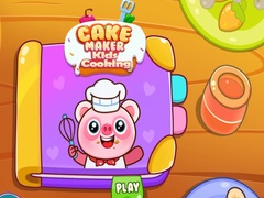 খেলা Cake Maker Kids Cooking