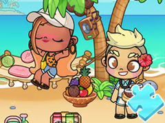 খেলা Jigsaw Puzzle: Avatar World Sunbathing