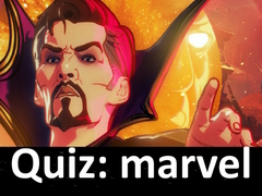 খেলা Quiz: marvel