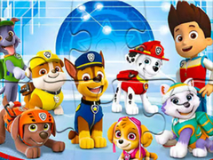 খেলা Jigsaw Puzzle: PAW Patrol Puppys