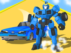 খেলা Robot Transform Race
