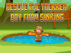 খেলা Rescue the Trekker Boy from Sinking