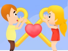 খেলা Pin Puzzle Love Story