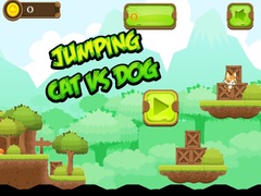 খেলা Jumping Cat Vs Dog