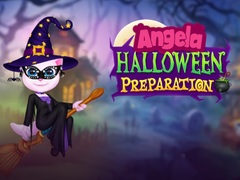 খেলা Angela Halloween Preparation
