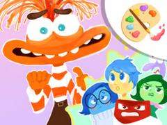 খেলা Coloring Book: Inside Out Happiness