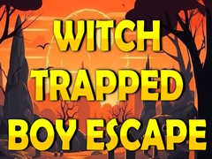 খেলা Witch Trapped Boy Escape