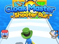 খেলা Cloak Master - Shooter Run