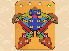 খেলা Wood & Screw Puzzle