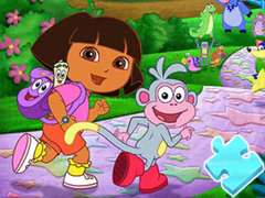 খেলা Jigsaw Puzzle: Dora The Explorer