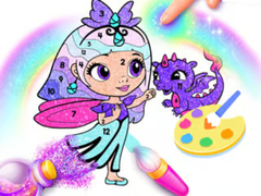 খেলা Coloring Book: Shiny Princess