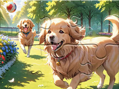 খেলা Jigsaw Puzzle: Puppy Fun