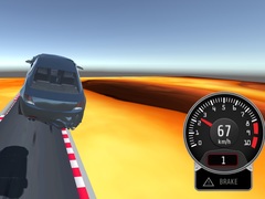 খেলা Lava Racer