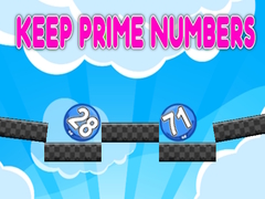 খেলা Keep Prime Numbers