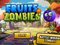 খেলা Fruits vs Zombies