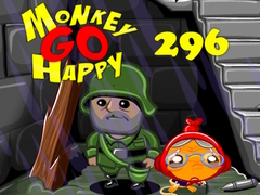 খেলা Monkey Go Happy Stage 296
