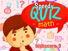 খেলা Speedy Quiz Maths
