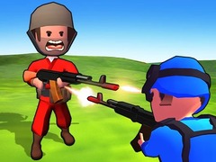 খেলা Little Commander. Red vs Blue