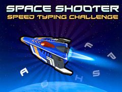 খেলা Space Shooter: Speed Typing Challenge