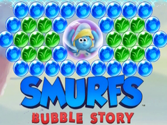 খেলা Smurfs Bubble Story
