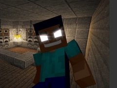 খেলা Nubik And 5 Nights With Herobrine