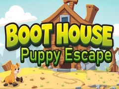 খেলা Boot House Puppy Escape