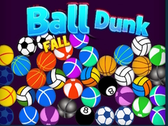 খেলা Ball Dunk Fall